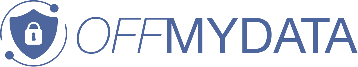 logo bleu transparent avec bouclier cyber pour les PME